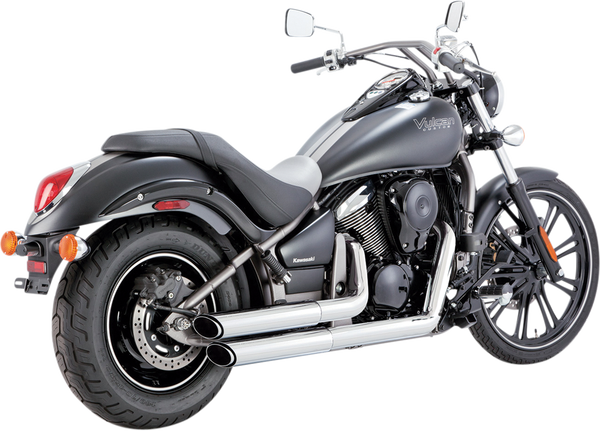 VANCE HINES SILENZIATORI STAGGERED TWIN SLASH 5 INDIAN SCOUT 69 15>