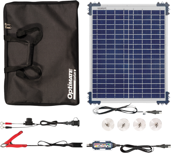 TECMATE Kit da viaggio Optimate Solar DUO