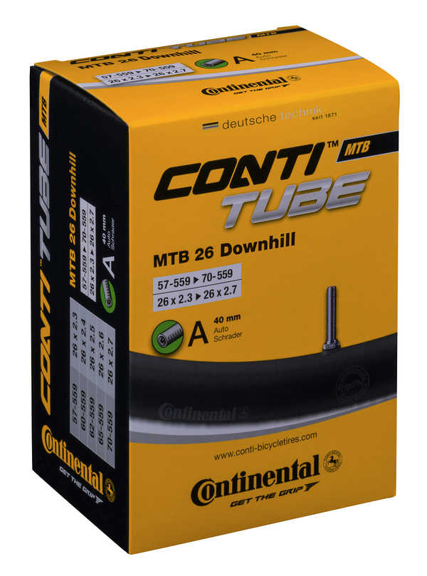 CONTINENTAL ContiTube MTB Bicycle Tubes CONTINENTAL