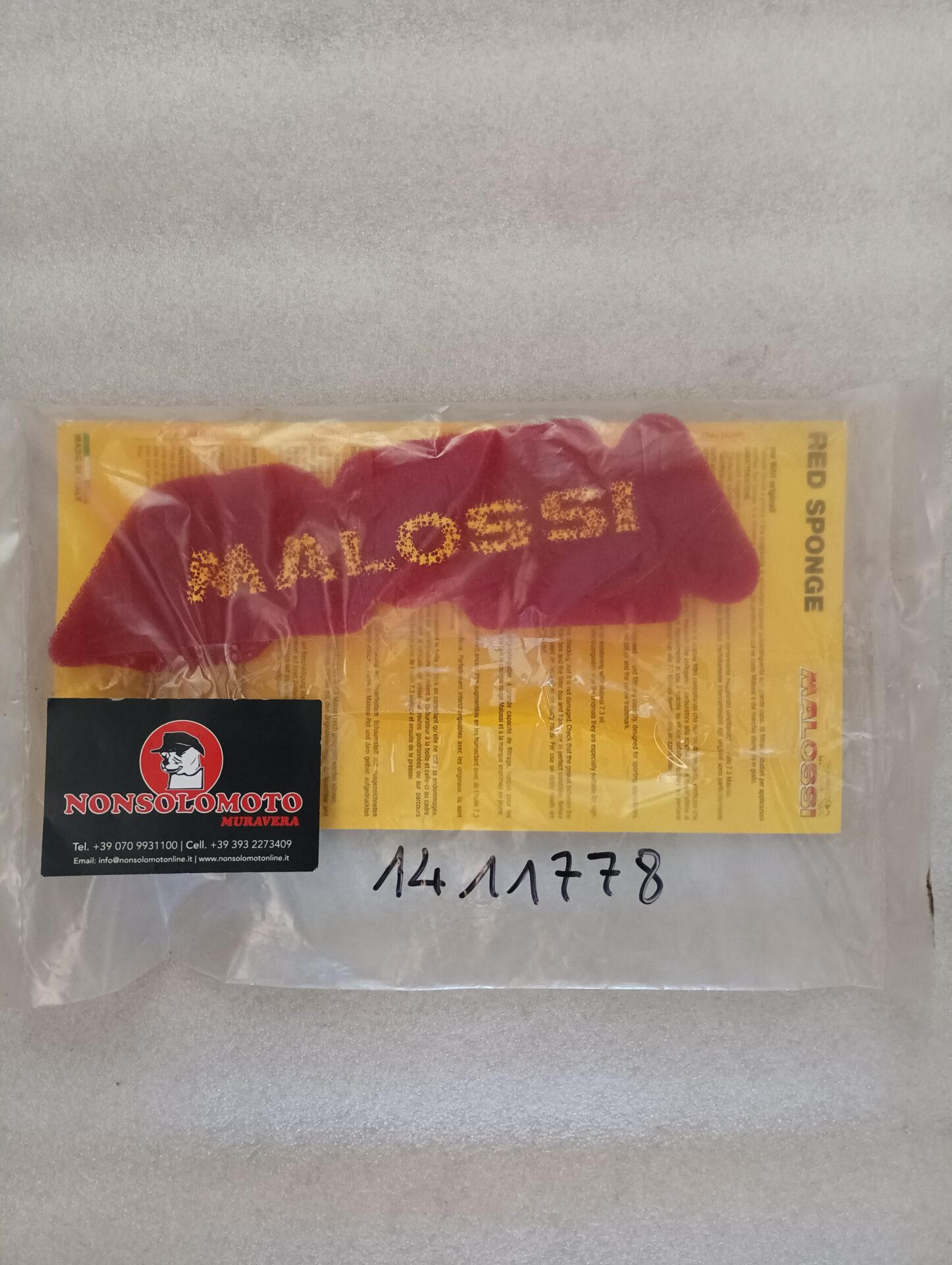 FILTRO ARIA MALOSSI PIAGGIO ZIP ART 1114778