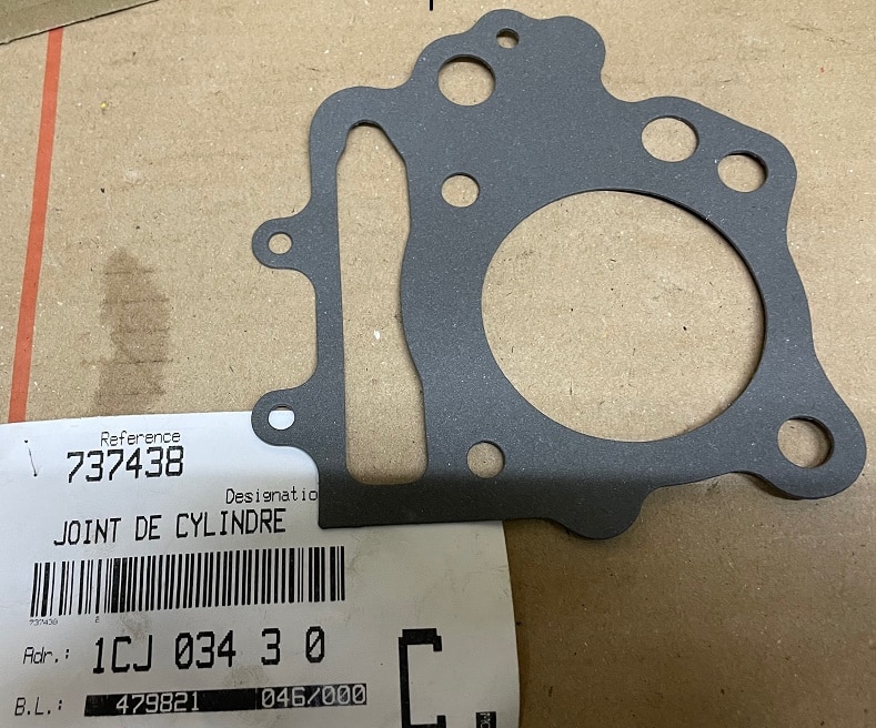 GUARNIZIONE CILINDRO PEUGEOT SATELIES CC ART 737438
