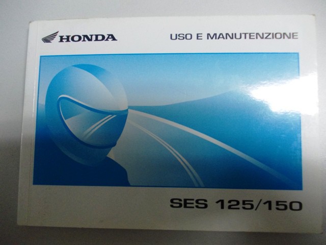 MANUALE USO MANUTENZIONE Honda Ses 125 Dylan