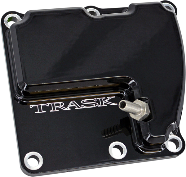 TRASK TM-2041BK Coperchio superiore trasmissione ventilato Check Harley Davidson FLDE 1750 ABS Softail Deluxe 107	20>