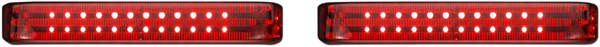 CUSTOM DYNAMICS PB-SBSEQ-BCM-CR Luci LED sequenziali BAGZ CROMO RED basso profilo per borse laterali HARLEY DAVIDSON FLHTK 14>