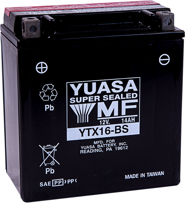 YUASA Batteria AGM senza manutenzione