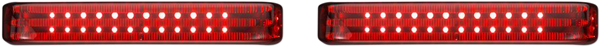 CUSTOM DYNAMICS PB-SBSEQ-SS8-BR Luci LED sequenziali BAGZ BLACK RED basso profilo borse laterali HARLEY DAVIDSON FLHXSE 10>