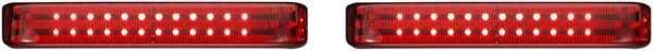 CUSTOM DYNAMICS PB-SBSEQ-SS6-CR Luci LED sequenziali BAGZ CROMO RED basso profilo borse laterali HARLEY DAVIDSON FLHXSE 10>