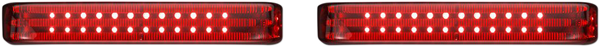 CUSTOM DYNAMICS PB-SBSEQ-SS6-BR Luci LED sequenziali BAGZ BLACK RED basso profilo borse laterali HARLEY DAVIDSON FLTRX 10>