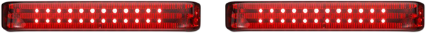 CUSTOM DYNAMICS PB-SBSEQ-HD-CR Luci LED sequenziali BAGZ CROMO RED basso profilo borse laterali HARLEY DAVIDSON FLHR 97>