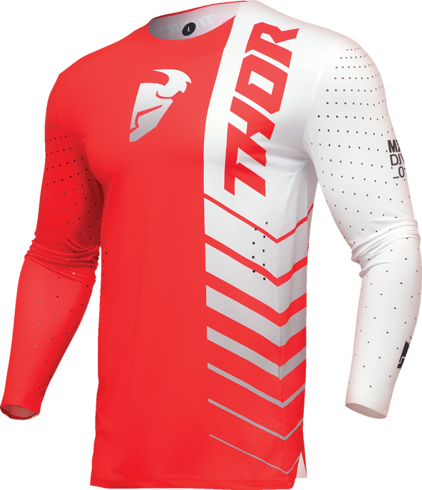 THOR MAGLIA Prime Analog Jersey TG S ROSSO BIANCO
