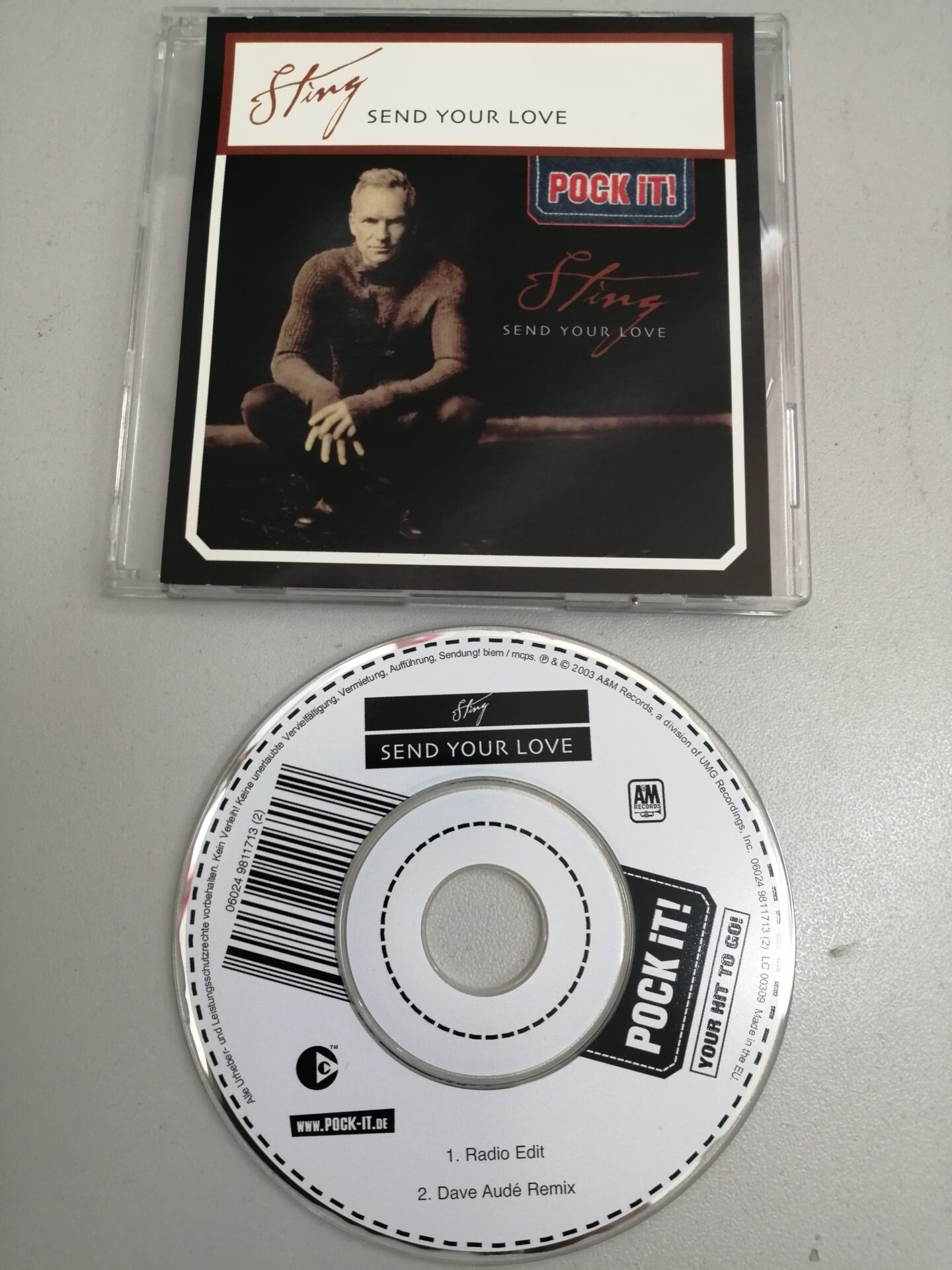 STING SEND YOUR LOVE MINI CD