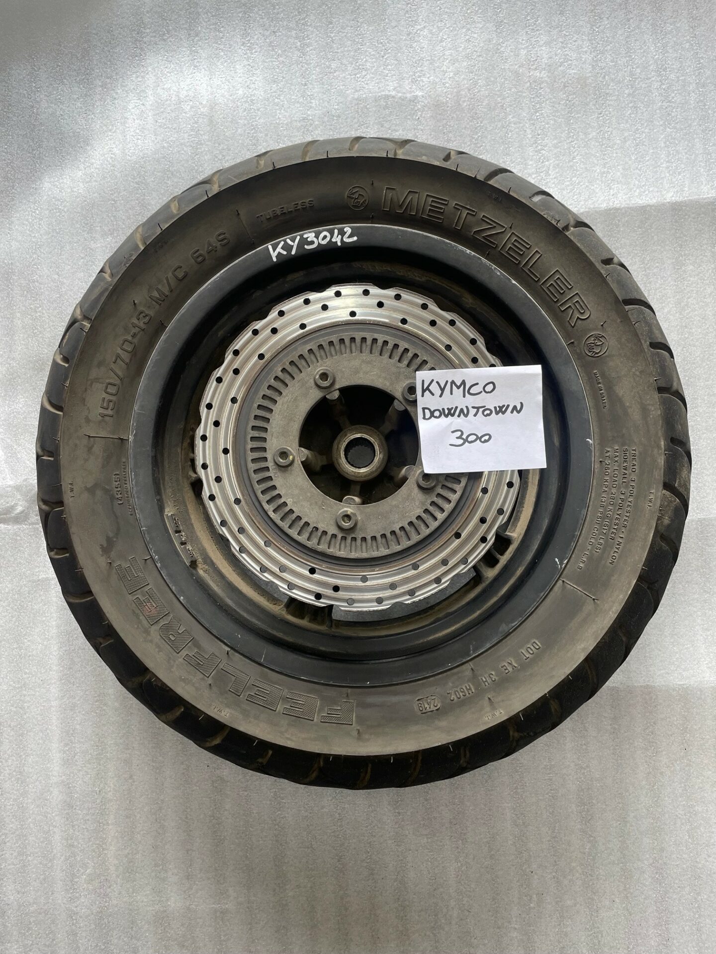 CERCHIO RUOTA POSTERIORE KYMCO DOWNTOWN 300 07> USATO