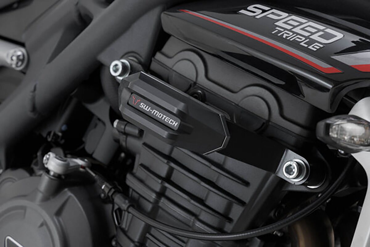 SW MOTECH STP.11.590.10600/B KIT TAMPONI TELAIO TRIUMPH	SPEED TRIPLE 1200 RR ABS 21>24