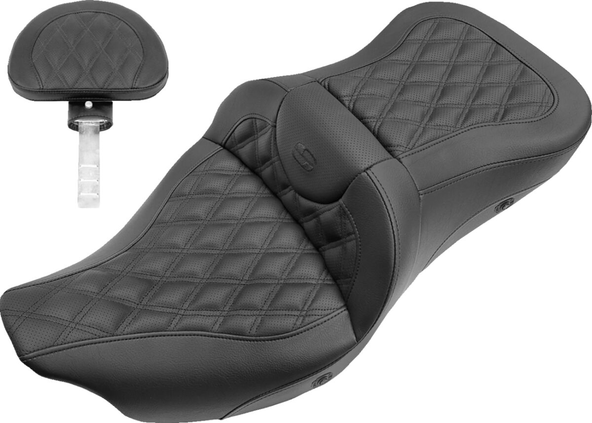 SADDLEMEN 808-07B-184BRHC Sella RoadSofa a distanza maggiorata HARLEY DAVIDSON FLHRXS 1868 ABS 07>24