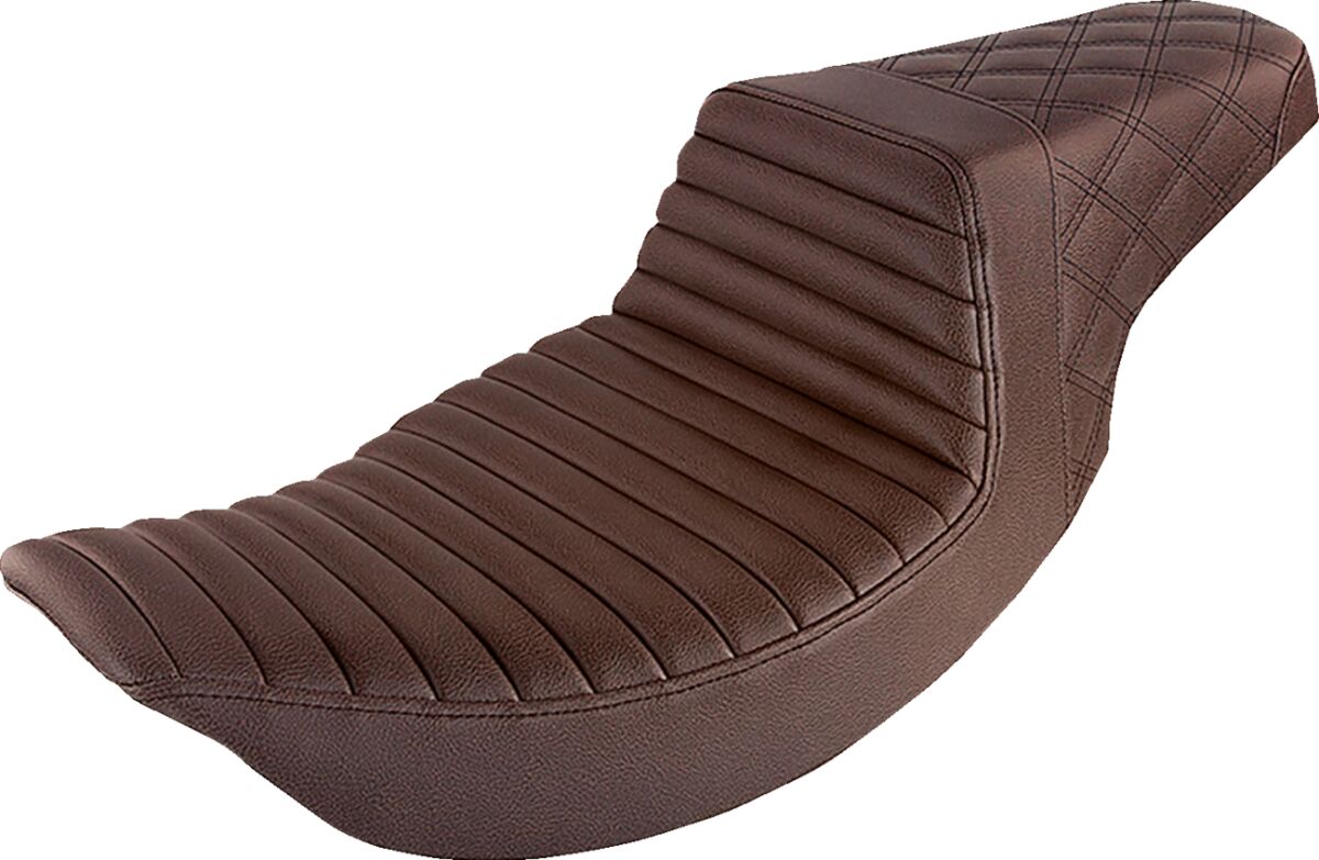 SADDLEMEN 897-06-176BR Sella Step-Up HARLEY DAVIDSON FLHRS 1584 97>07