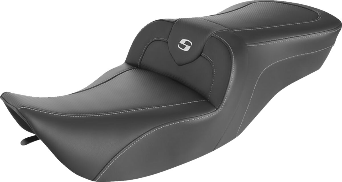 SADDLEMEN 897-06-185 Sella RoadSofa in fibra di carbonio HARLEY DAVIDSON FLHR 1684 97>07