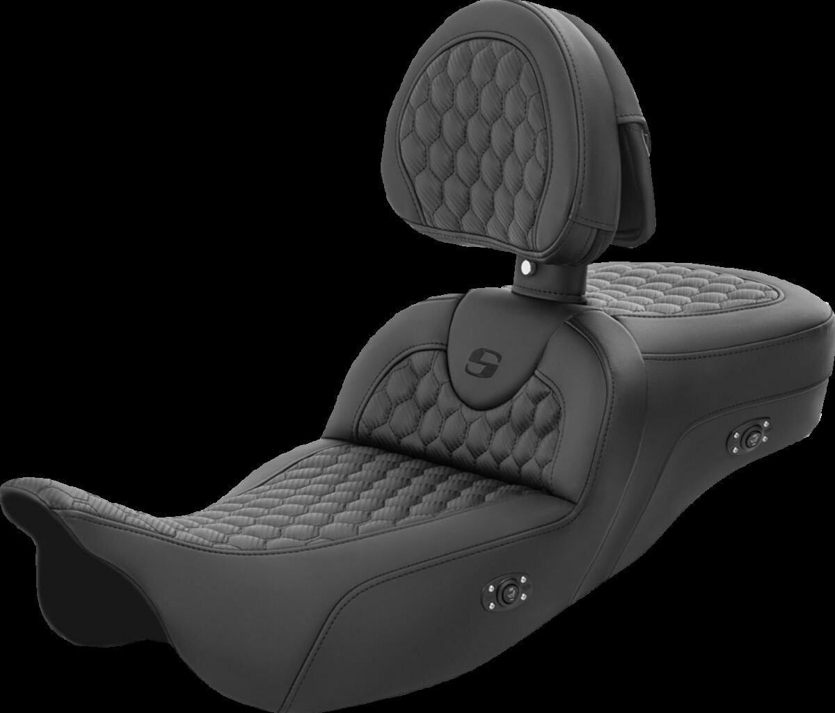 SADDLEMEN 808-07B-190BRHC Sella Roadsofa Honeycomb HARLEY DAVIDSON FLHXS 1868 ABS 08>23