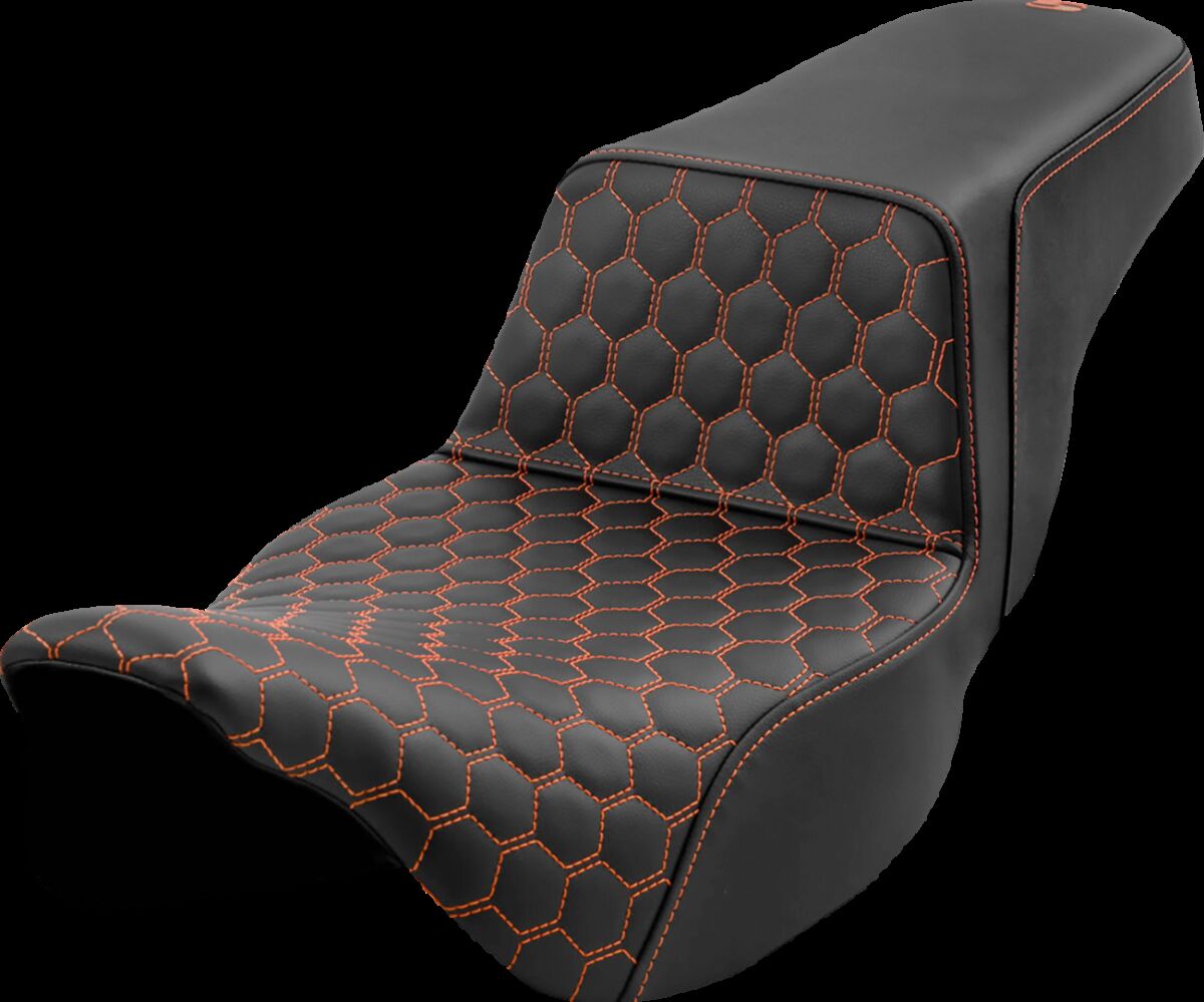 SADDLEMEN 808-07B-17803 Sella Step-Up Honeycomb HARLEY DAVIDSON FLHXS 1868 ABS 08>23