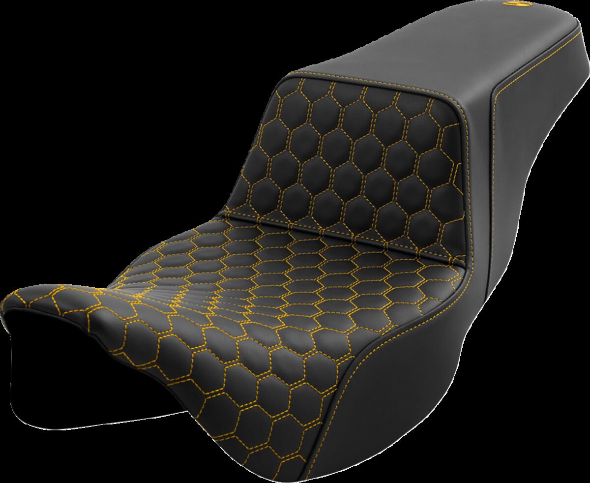 SADDLEMEN 808-07B-17807 Sella Step-Up Honeycomb HARLEY DAVIDSON FLHXS 1868 ABS 08>23