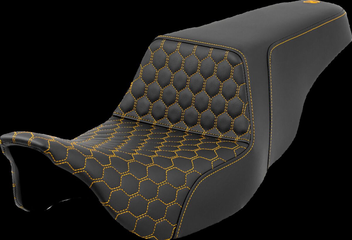 SADDLEMEN 808-07B-17707 Sella Step-Up Honeycomb HARLEY DAVIDSON FLHXS 1868 ABS 08>23
