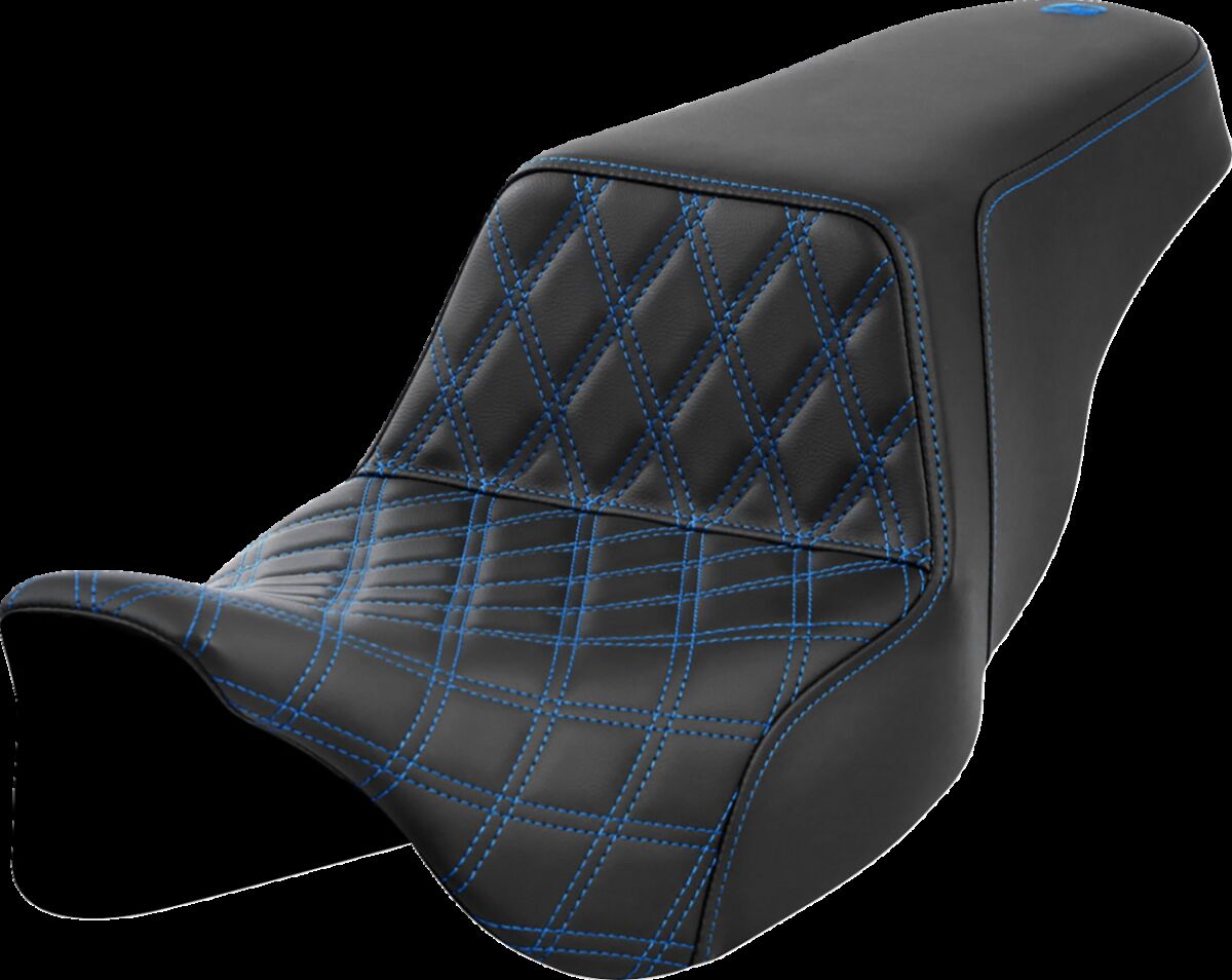 SADDLEMEN 808-07B-17201 Sella Step-Up cuciture a rombi HARLEY DAVIDSON FLHXS 1868 ABS 08>23