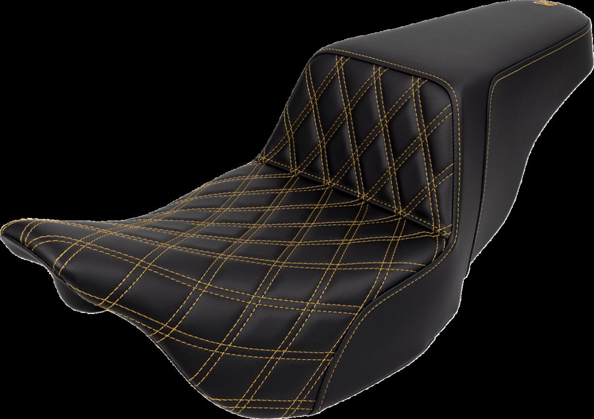 SADDLEMEN 808-07B-17207 Sella Step-Up cuciture a rombi HARLEY DAVIDSON FLHXS 1868 ABS 08>23