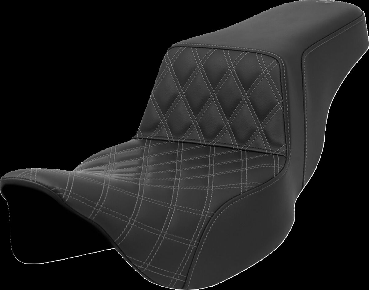 SADDLEMEN 808-07E-17202 Sella Step-Up cuciture a rombi HARLEY DAVIDSON FLHXS 1868 ABS 08>23