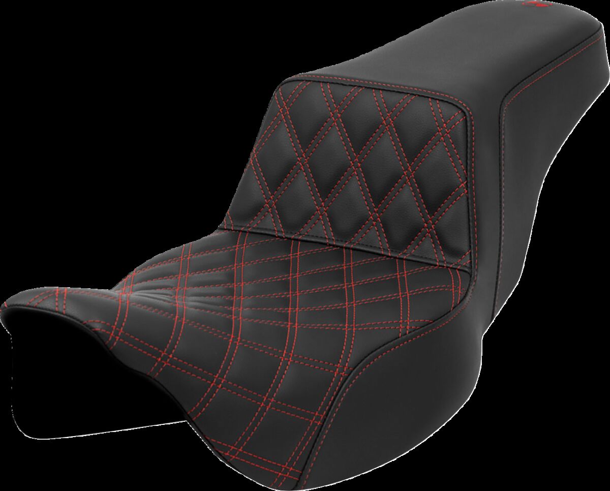 SADDLEMEN 808-07E-17204 Sella Step-Up cuciture a rombi HARLEY DAVIDSON FLHXS 1868 ABS 08>23