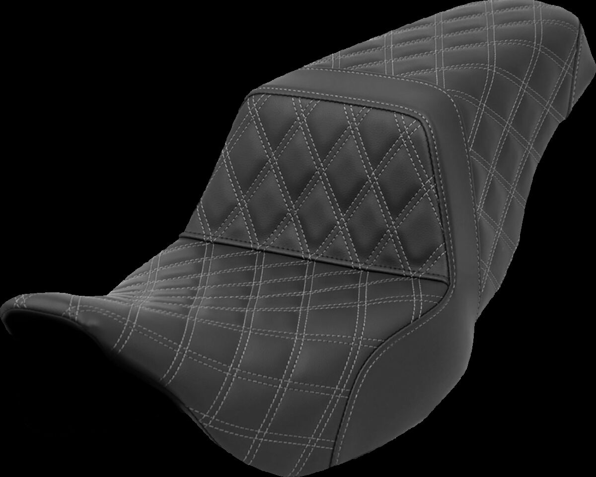 SADDLEMEN 808-07B-17502 Sella Step-Up cuciture a rombi HARLEY DAVIDSON FLHXS 1868 ABS 08>23