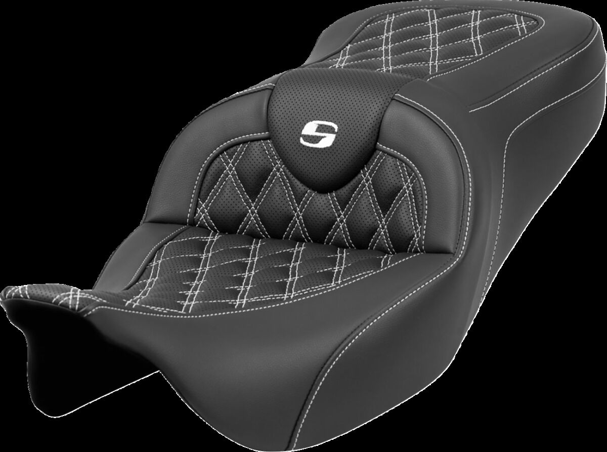 SADDLEMEN 808-07B-18206 Sella Roadsofa cuciture a rombi HARLEY DAVIDSON FLHXS 1868 ABS 08>23