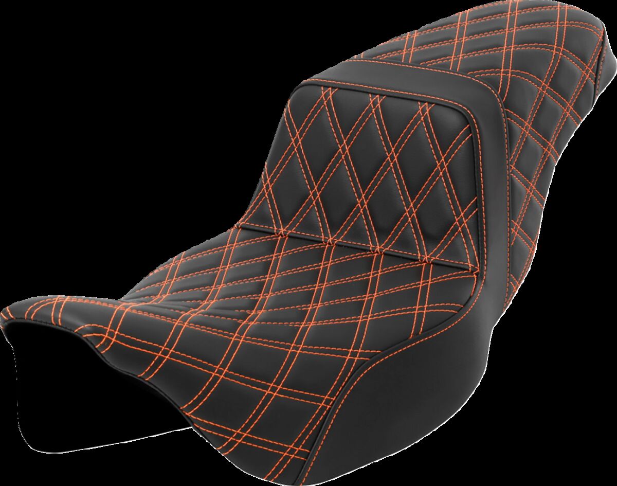 SADDLEMEN 808-07E-17503 Sella Step-Up cuciture a rombi HARLEY DAVIDSON FLHXS 1868 ABS 08>23