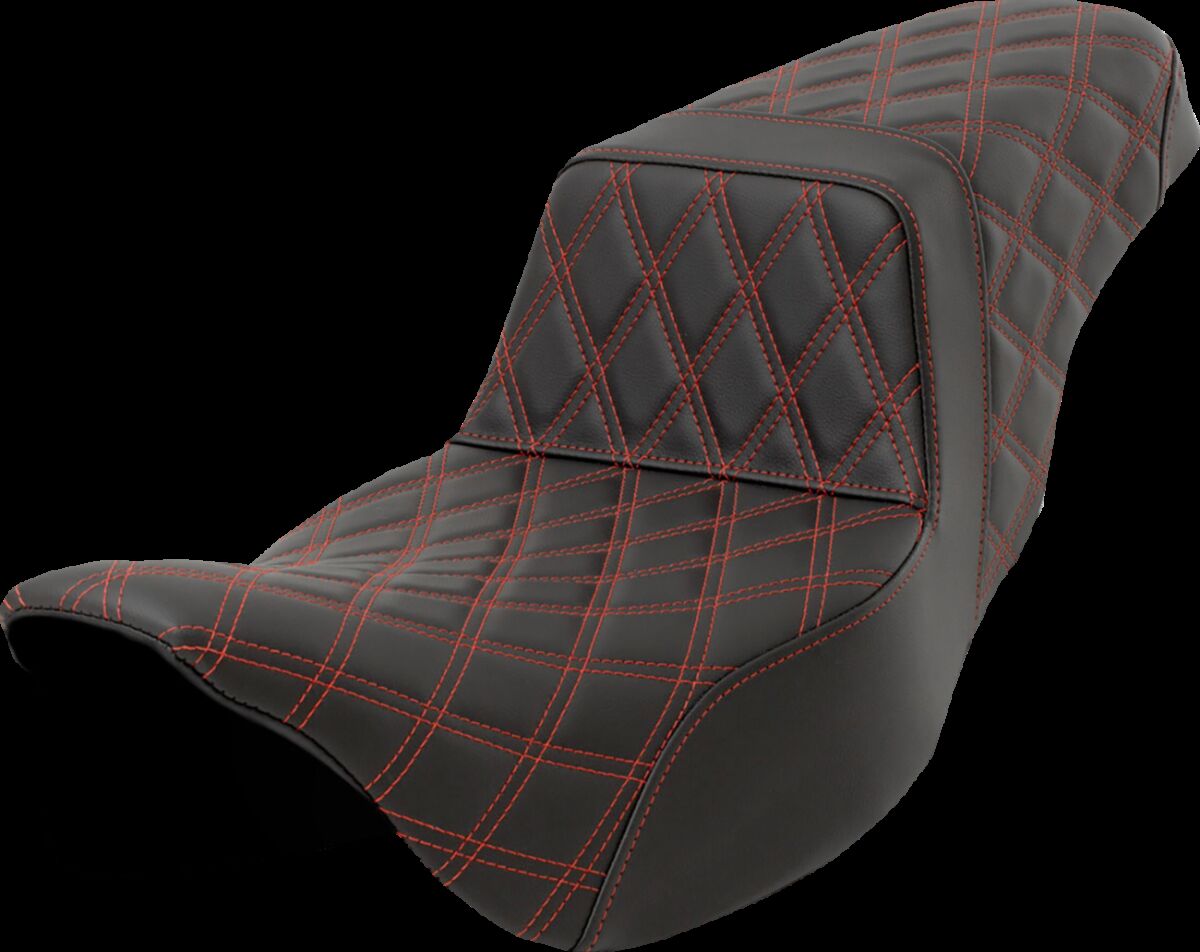 SADDLEMEN 808-07E-17504 Sella Step-Up cuciture a rombi HARLEY DAVIDSON FLHXS 1868 ABS 08>23