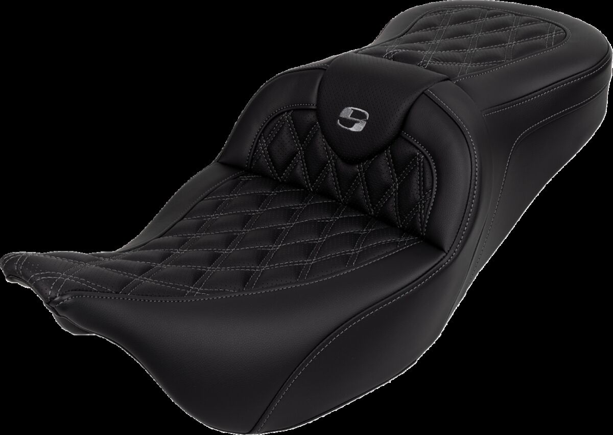 SADDLEMEN 808-07B-182B2 Sella Roadsofa cuciture a rombi HARLEY DAVIDSON FLHXS 1868 ABS 08>23