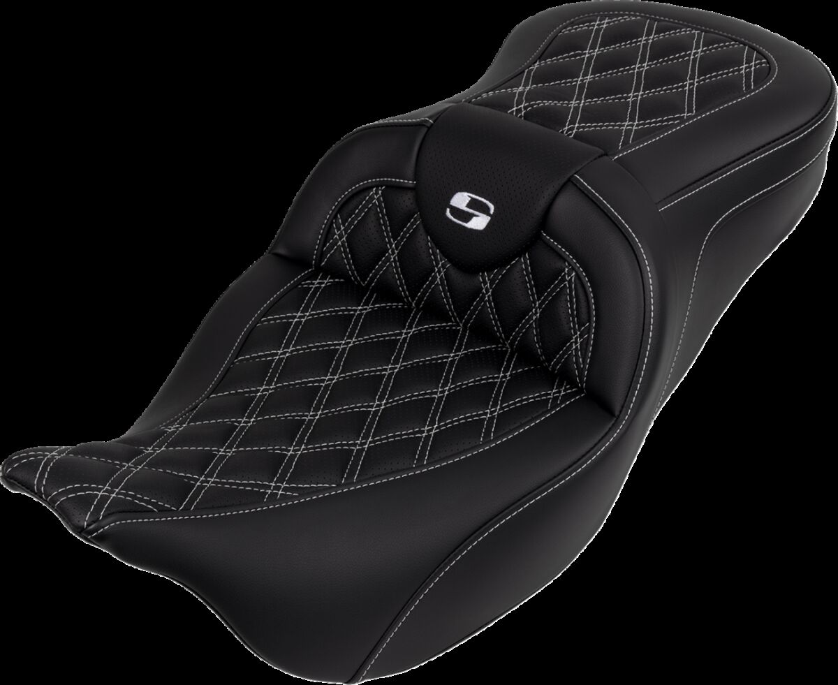 SADDLEMEN 808-07B-182B6 Sella Roadsofa cuciture a rombi HARLEY DAVIDSON FLHXS 1868 ABS 08>23