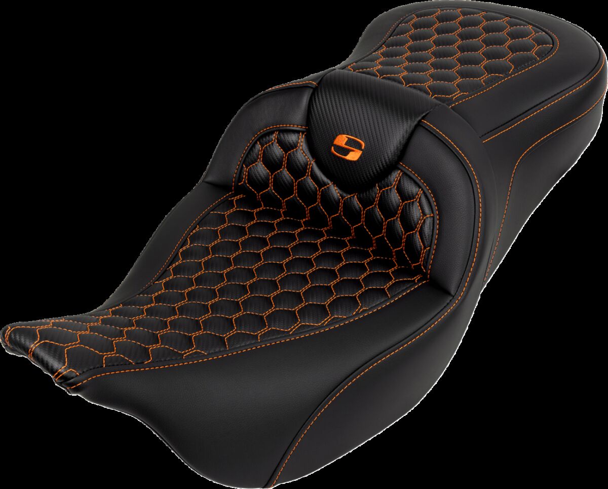 SADDLEMEN 808-07B-18903 Sella Roadsofa Honeycomb HARLEY DAVIDSON FLHTK 1868 ABS 08>23