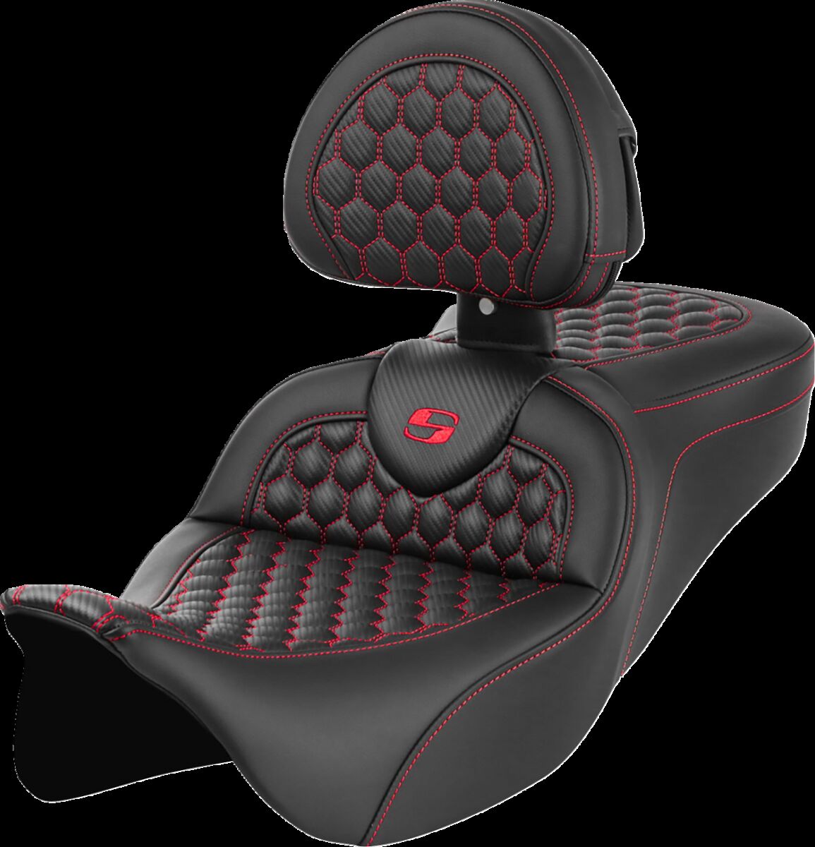 SADDLEMEN 808-07B-189B4 Sella Roadsofa Honeycomb HARLEY DAVIDSON FLHTK 1868 ABS 08>23