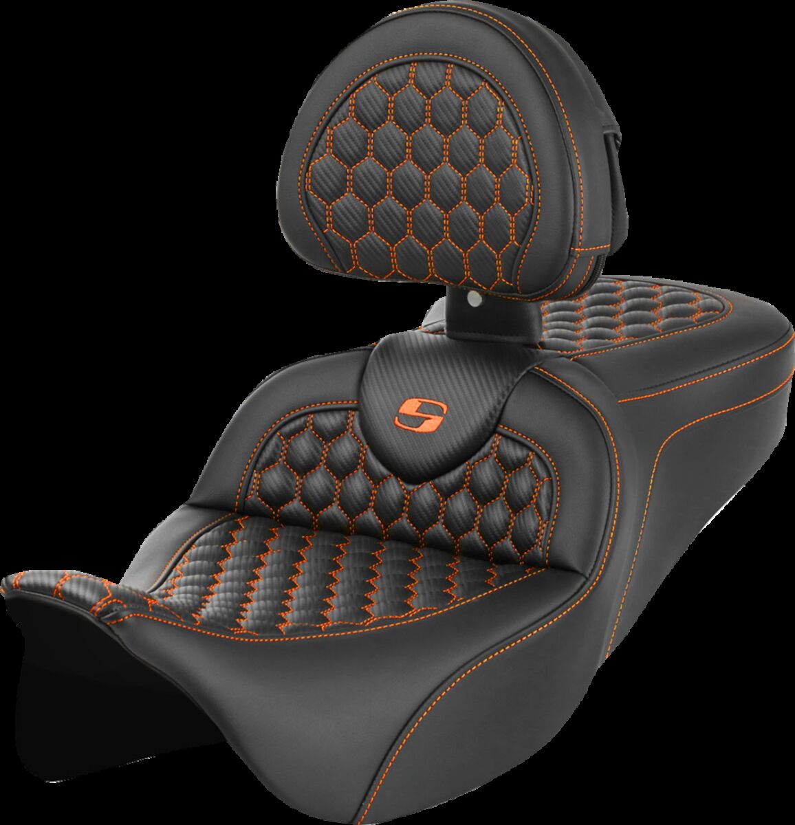 SADDLEMEN 808-07B-189B3 Sella Roadsofa Honeycomb HARLEY DAVIDSON FLHTK 1868 ABS 08>23