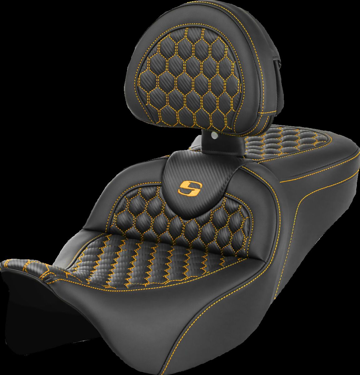 SADDLEMEN 808-07B-189B7 Sella Roadsofa Honeycomb HARLEY DAVIDSON FLHTK 1868 ABS 08>23