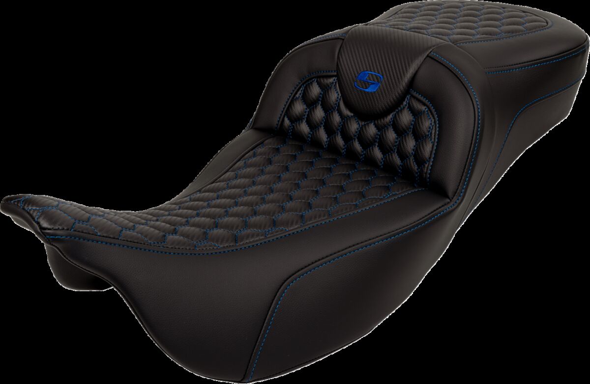 SADDLEMEN 808-07B-19001 Sella Roadsofa Honeycomb HARLEY DAVIDSON FLHTK 1868 ABS 08>23
