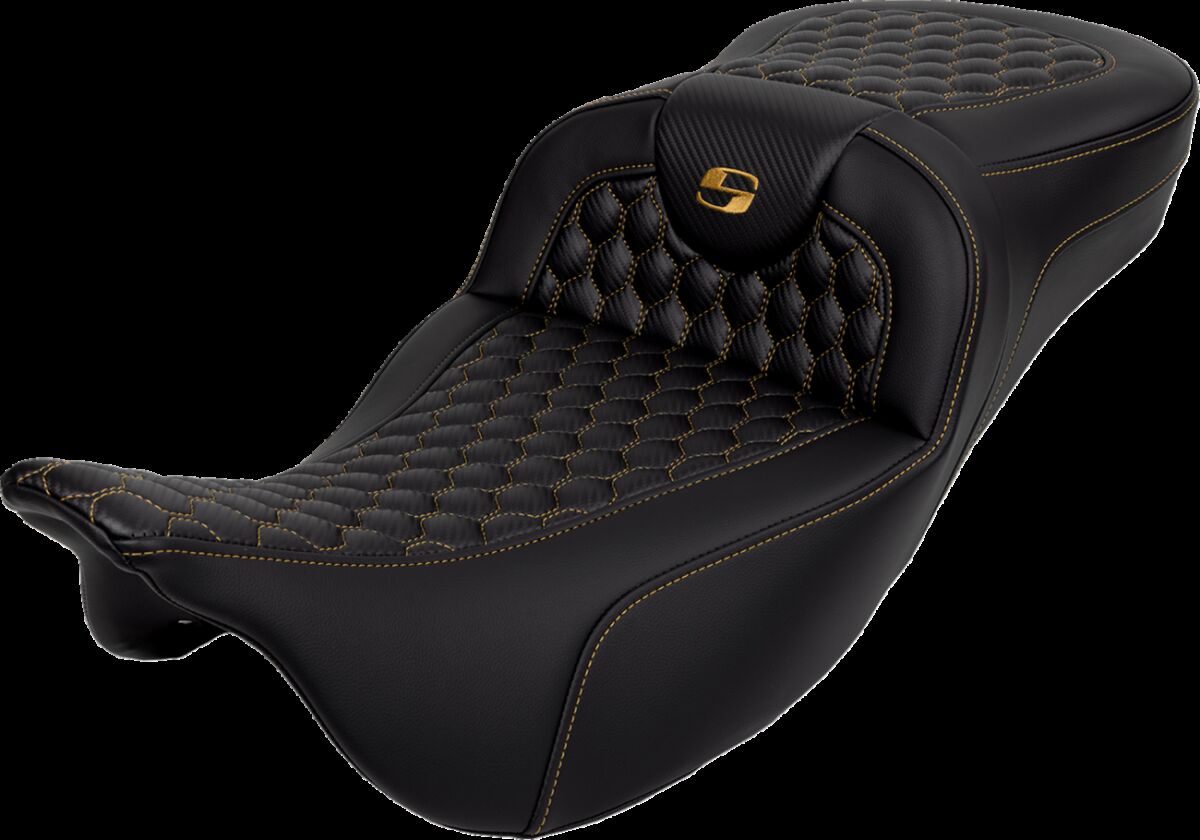 SADDLEMEN 808-07B-19007 Sella Roadsofa Honeycomb HARLEY DAVIDSON FLHTK 1868 ABS 08>23