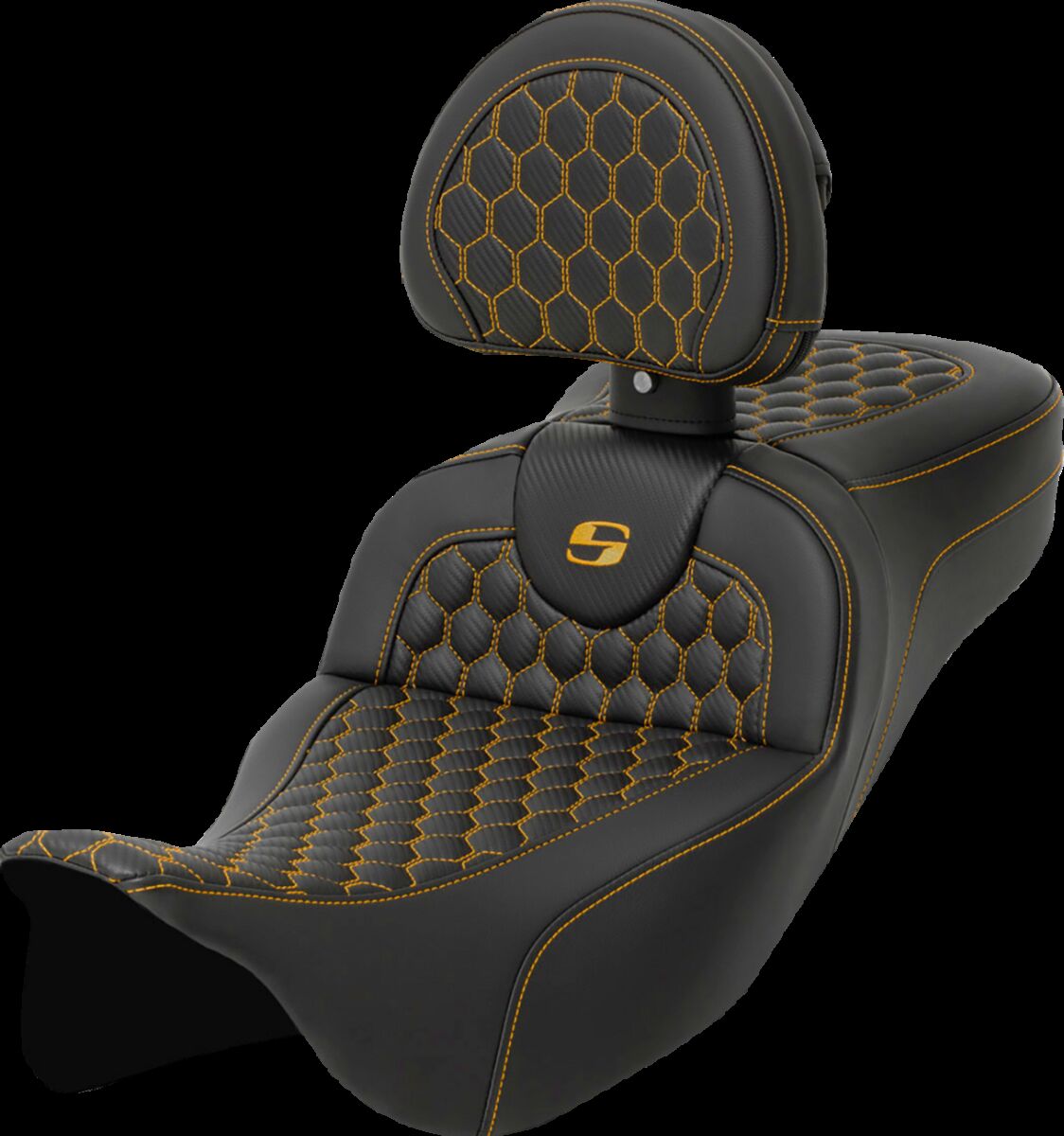 SADDLEMEN 808-07B-190B7 Sella Roadsofa Honeycomb HARLEY DAVIDSON FLHTK 1868 ABS 08>23