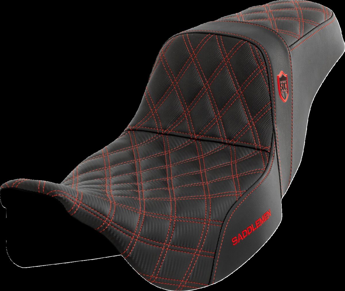 SADDLEMEN SC80807RED Sella SDC Pro Series HARLEY DAVIDSON FLHXS 1868 ABS 08>23