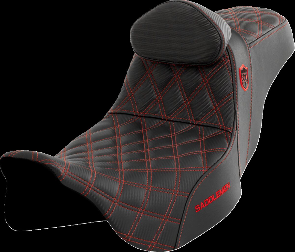 SADDLEMEN SC80807REDRT Sella SDC Pro Series HARLEY DAVIDSON FLHXS 1868 ABS 08>23