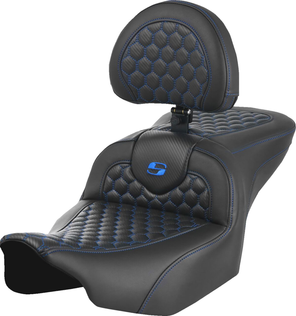 SADDLEMEN 823-07-189B1 Sella Roadsofa Honeycomb HARLEY DAVIDSON FLHX 1923 ABS 23>25