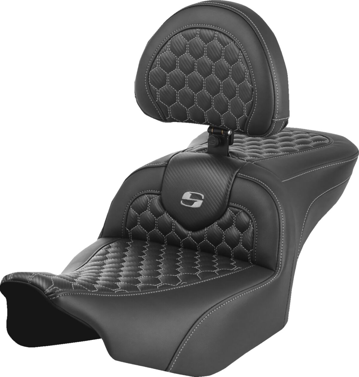 SADDLEMEN 823-07-189B2 Sella Roadsofa Honeycomb HARLEY DAVIDSON FLHX 1923 ABS 23>25