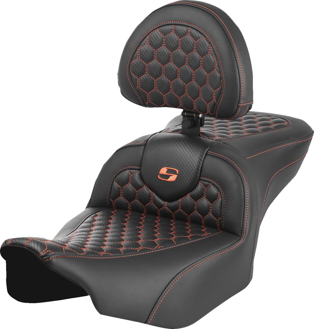 SADDLEMEN 823-07-189B3 Sella Roadsofa Honeycomb HARLEY DAVIDSON FLHX 1923 ABS 23>25