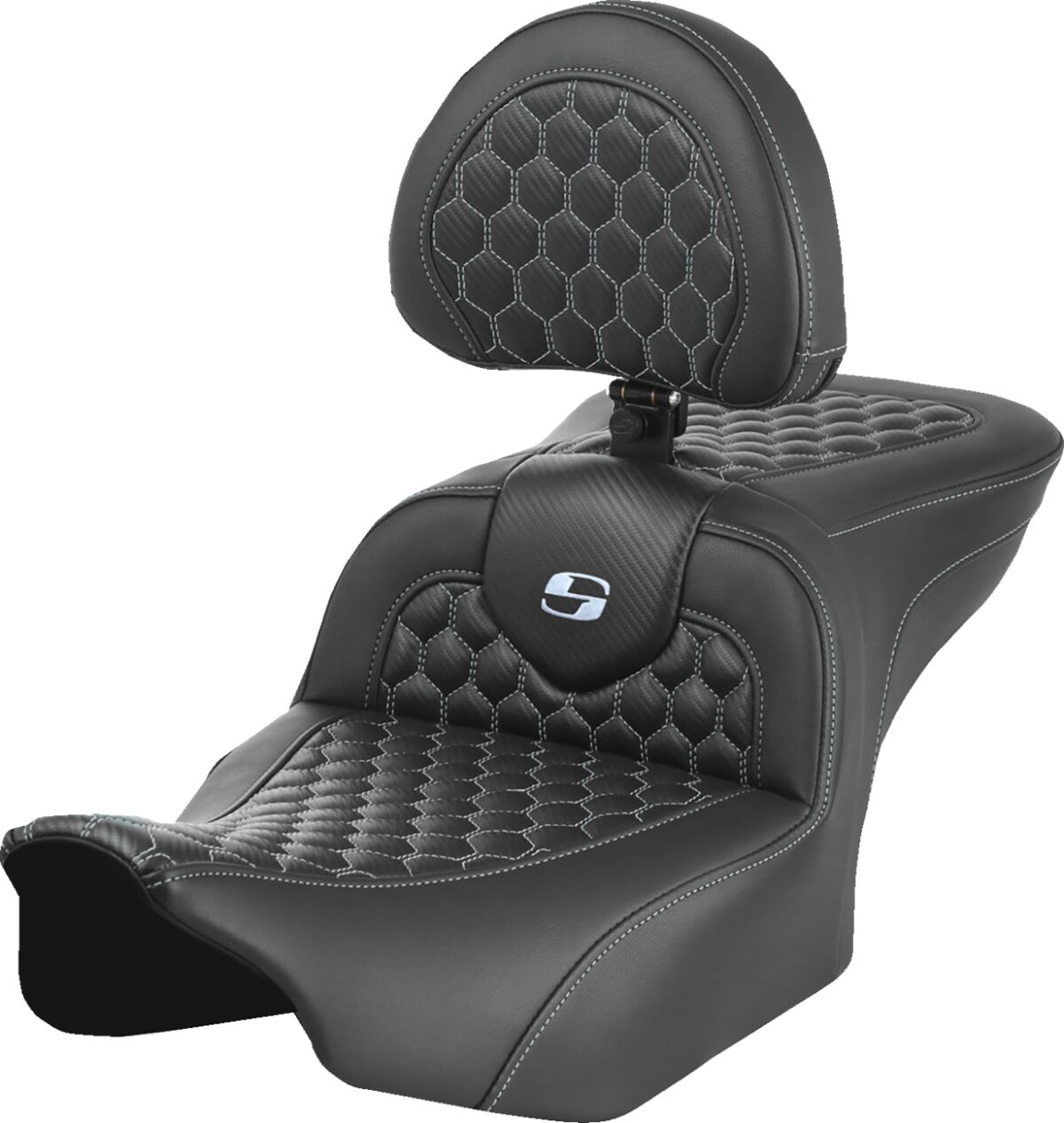 SADDLEMEN 823-07-189B5 Sella Roadsofa Honeycomb HARLEY DAVIDSON FLHX 1923 ABS 23>25