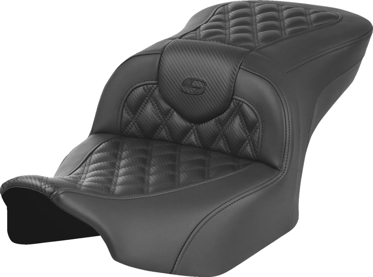 SADDLEMEN 823-07-20600 Sella Roadsofa cuciture a rombi HARLEY DAVIDSON FLHX 1923 ABS 23>25