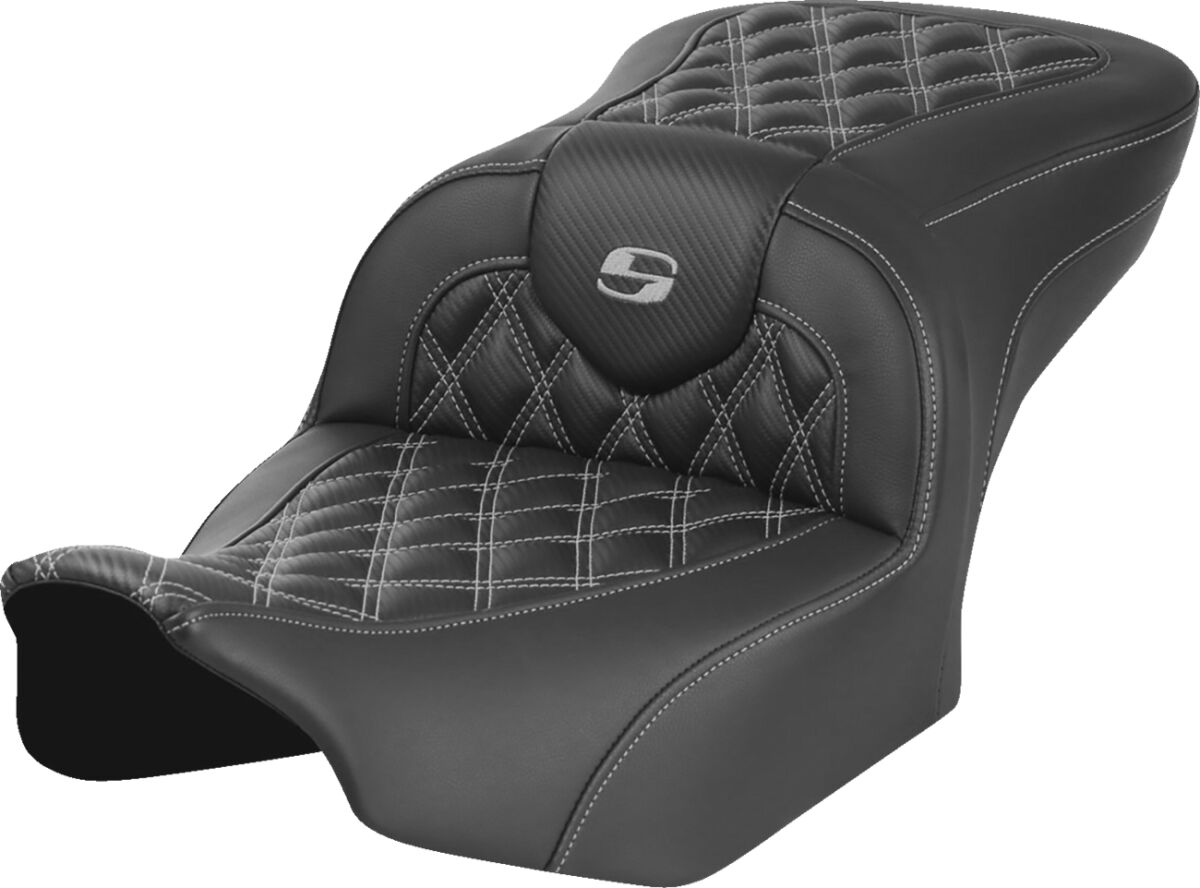 SADDLEMEN 823-07-20602 Sella Roadsofa con cuciture a rombi HARLEY DAVIDSON FLHX 1923 ABS 23>25