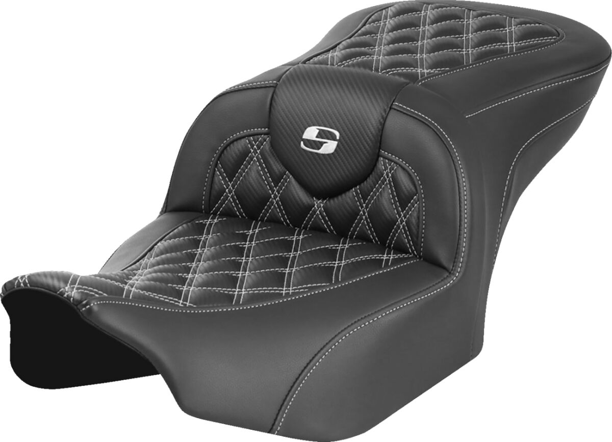 SADDLEMEN 823-07-20606 Sella Roadsofa con cuciture a rombi HARLEY DAVIDSON FLHX 1923 ABS 23>25
